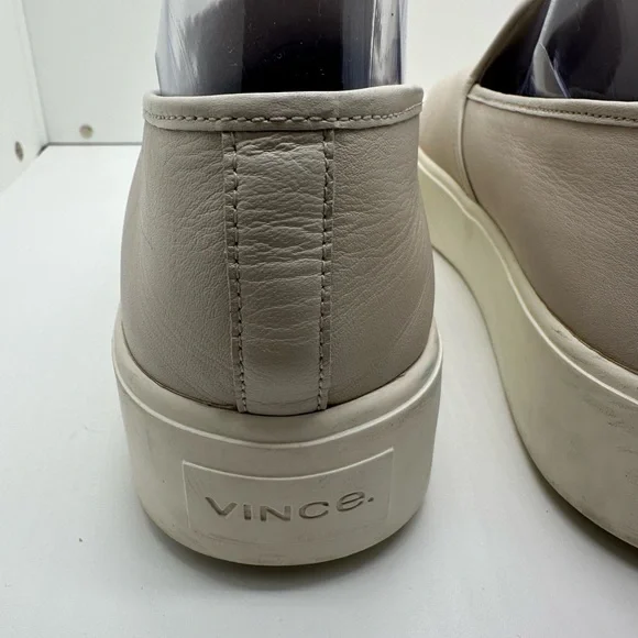 Vince Brenden B Women’s Leather Slip On Platform Sneaker Shoes US 9 - Picture 5 of 12